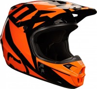 Fox Racing V1 Race 2018 шлем кроссовый, оранжево-черный