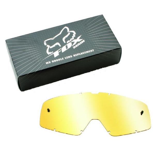 Fox Main Fire MX Anti-Fog Single линза прозрачная, желтый