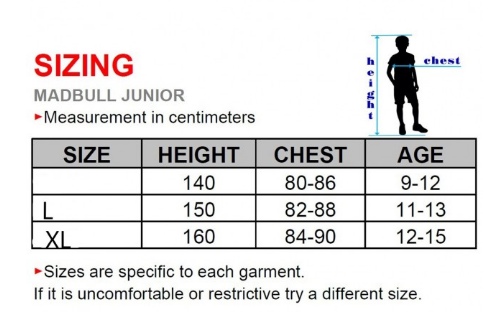 MadBull Junior моточерепаха подростковая, черный