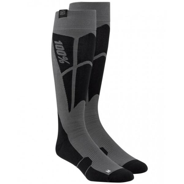 100% Hi-Side Performance Moto Black/Steel Grey мотоноски