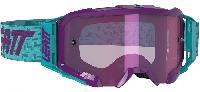 Leatt Velocity 5.5 Iriz Aqua / Purple мотоочки, двойная линза