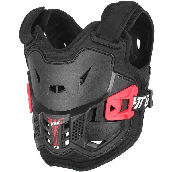 Leatt Chest Protector 2.5 Kids панцирь без плеч детский, черно-красный Leatt Chest Protector 2.5 Kids панцирь без плеч детский, черно-красный