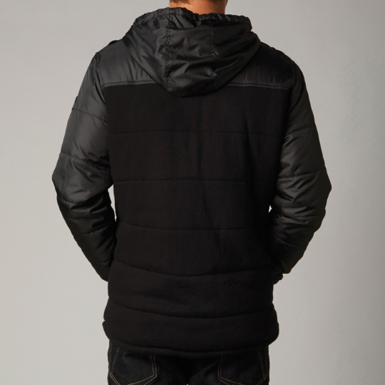 Fox Sentry Zip Front Fleece мотокуртка, черный