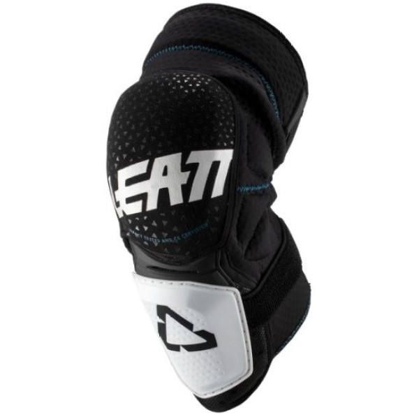 Leatt 3DF Hybrid наколенники короткие, бело-черный
