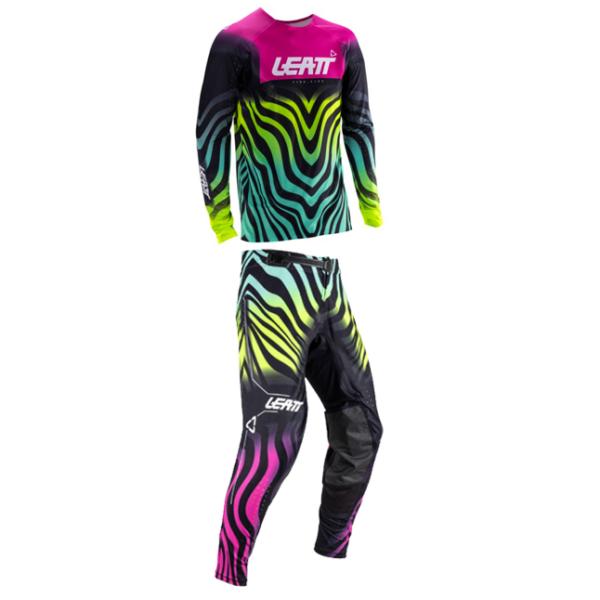 Leatt Moto 5.5 I.K.S / UltraWeld 2026 Tiger Pink комплект