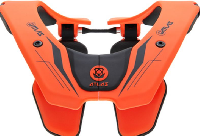 Atlas Prodigy 2020 защита шеи подростковая, оранжево-черный (74-84 см)