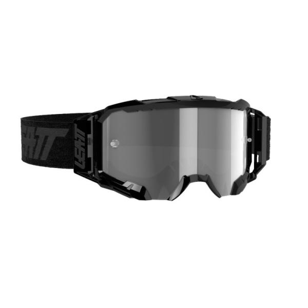 Leatt Velocity 5.5 Black / Light Grey 58% мотоочки, двойная линза