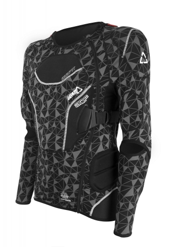 Leatt 3DF Airfit Lite моточерепаха, черно-серый