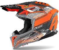 Airoh Aviator 3 Wave Orange Chrome  