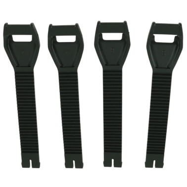 Gaerne SG22 ремешок для мотобот длинный (4 шт), черный