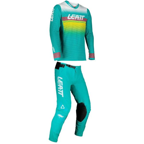 Leatt Moto 5.5 I.K.S / UltraWeld 2022 Aqua комплект