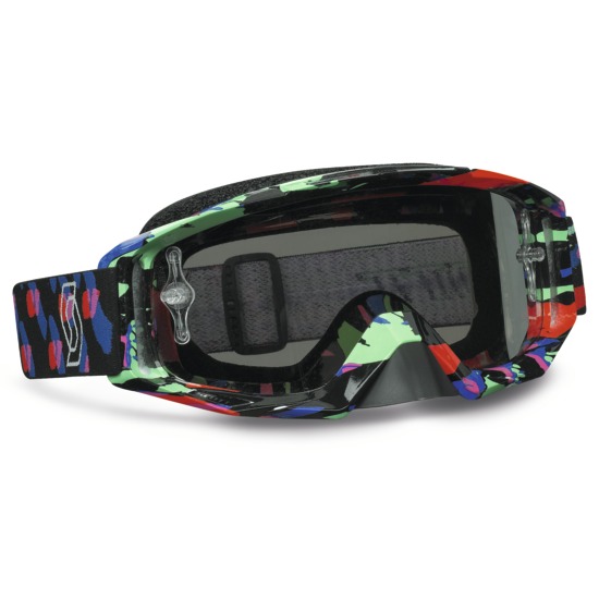 Scott Plasma Black Chrome мотоочки, разноцветный