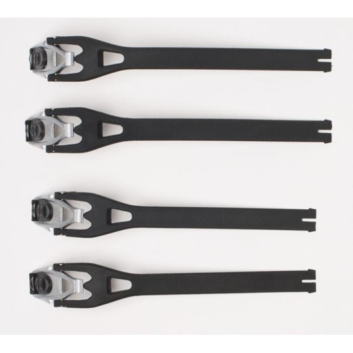 Fox Comp 5/5Y/3Y Strap Kit стрепы к мотоботам, черный (4 шт.)