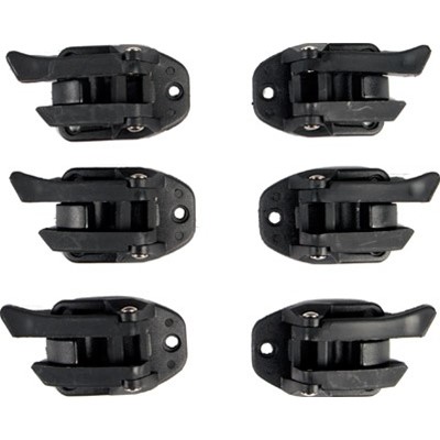 Fly Racing Maverik Buckle застежки для мотобот (6шт), черный Fly Racing Maverik Buckle застежки для мотобот (6шт), черный