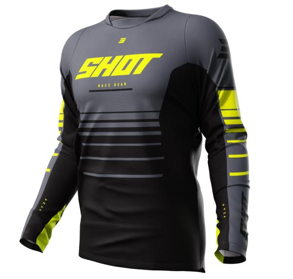 Shot Devo Peak Neon Yellow джерси