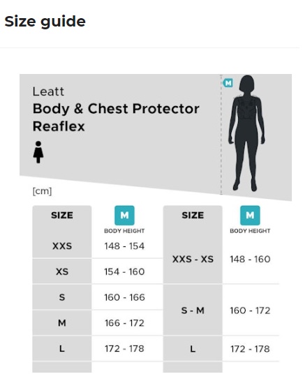 Leatt Chest Protector ReaFlex Women Black панцирь женский Leatt Chest Protector ReaFlex Women Black панцирь женский