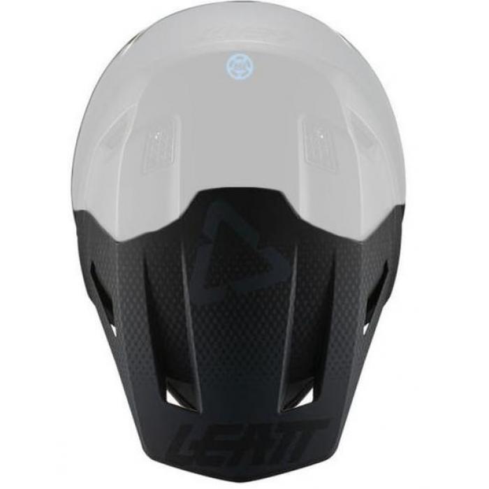 Leatt 7.5 V21.1 козырек к шлему, бело-черный