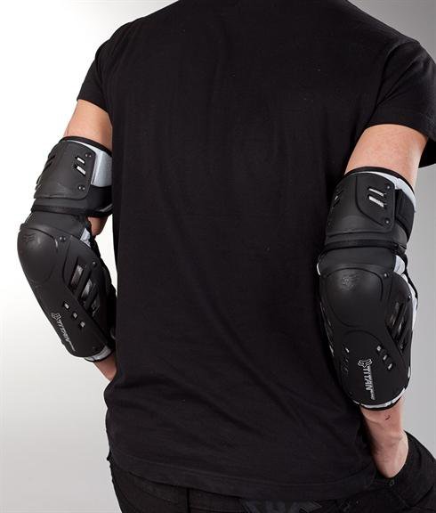 Fox Titan Pro Elbow Guards налокотники, черный
