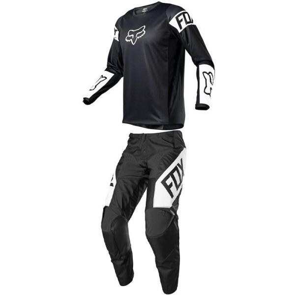 Fox Racing 180 Revn Youth Black/White комплект подростковый