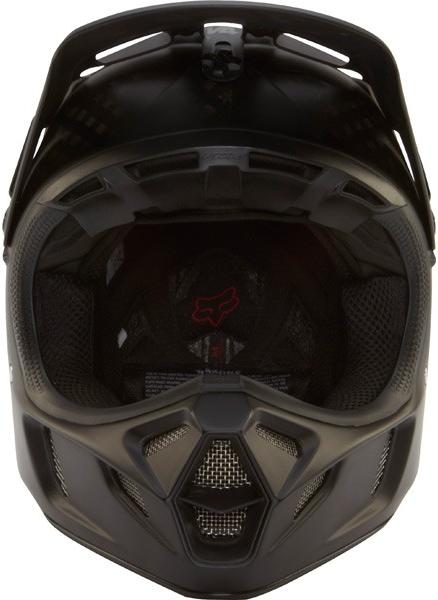 Fox Racing V4 Matte Carbon ECE шлем, черный матовый