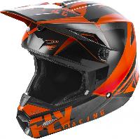 Fly Racing Elite Vigilant шлем кроссовый подростковый, оранжево-черный (уценка)