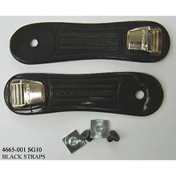 Gaerne SG10 Straps ремешок для мотобот с винтиком (2 шт), черный