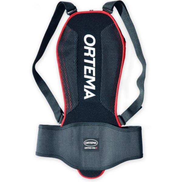 Ortema Ortho-Max Light защита спины, черно-красный