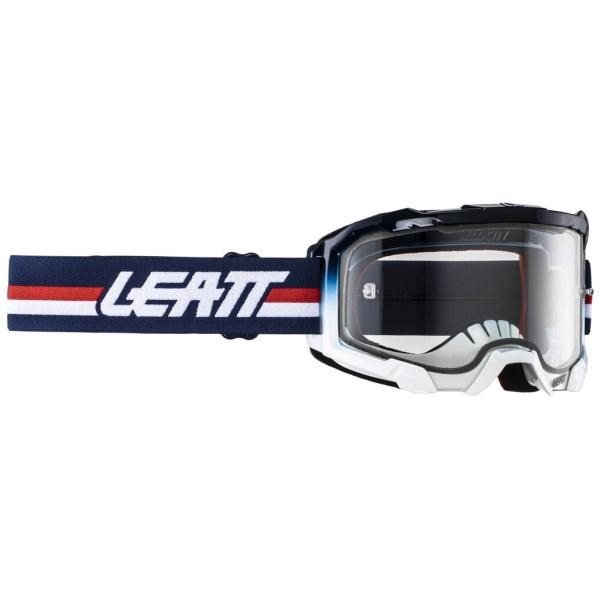 Leatt Velocity 4.5 Royal / Clear 83% мотоочки, двойная линза