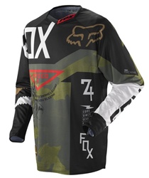 Fox Racing 360 Machina Camo джерси, черно-серый-камуфляж Fox Racing 360 Machina Camo джерси, черно-серый-камуфляж