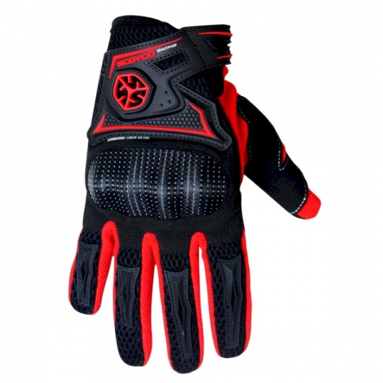 Scoyco MC23 мотоперчатки, красно-черный