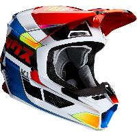 Fox Racing V1 Yorr 2020 шлем кроссовый, сине-красный