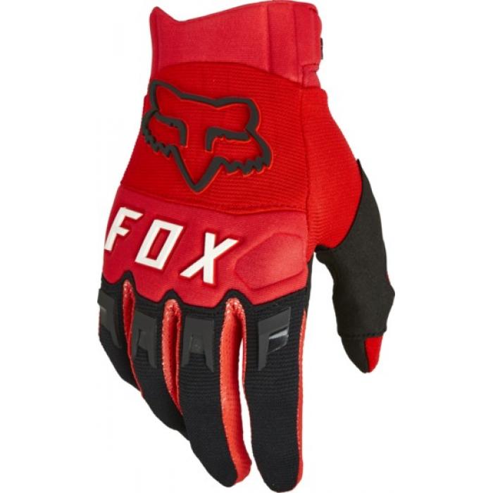 Fox Dirtpaw Flow Red, мотоперчатки