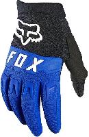 Fox Dirtpaw Youth Blue мотоперчатки подростковые