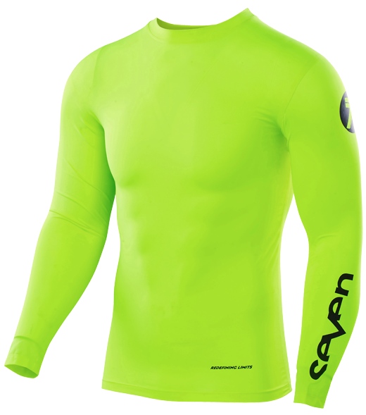 Seven Zero Compression Flo Yellow джерси