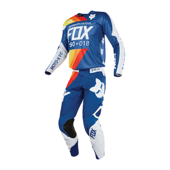 Fox Racing 360 Draftr 2018 комплект, бело-синий