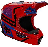 Fox Racing V1 Oktiv Red шлем кроссовый