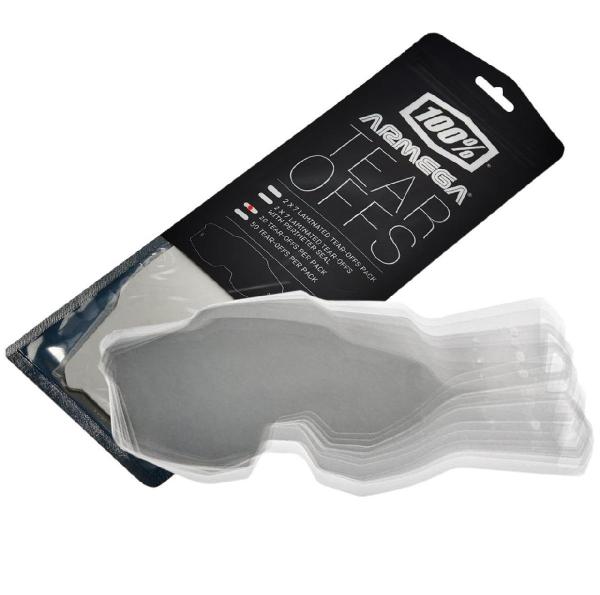 100% Armega Laminated Tear Offs 2x7шт отрывные пленки