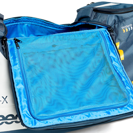 Fox Shuttle Roller Przm Сумка для экипировки, сине-серый