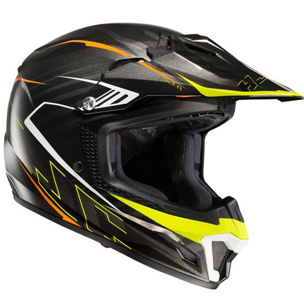 HJC CLXY Blaze MC5 шлем кроссовый детский, черно-салатовый