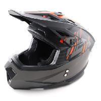 Ataki MX801 Strike шлем кроссовый, черно-красный