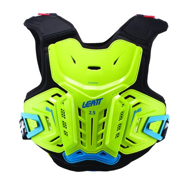 Leatt Chest Protector 2.5 Junior панцирь без плеч подростковый, салатово-синий