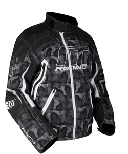 M-Racing Zenith Camo куртка снегоходная, черный-камуфляж