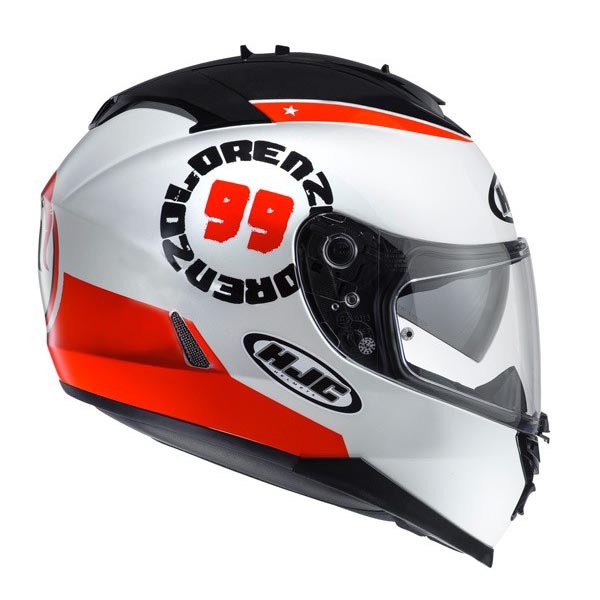 HJC IS-17 Lorenzo Angel 99 MC1 шлем интеграл