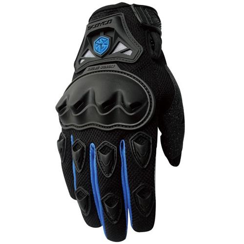 Scoyco MC29 мотоперчатки, сине-черный