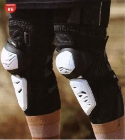 Leatt Enduro наколенники, белый