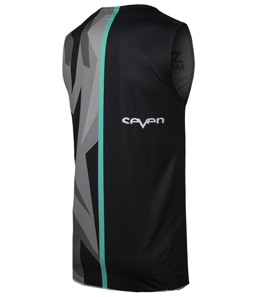 Seven Zero Raider Over Jersey Black жилет на джерси