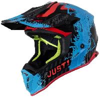 Just1 J38 Mask шлем кроссовый, сине-красно-черный