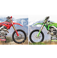 Тест Honda CRF450RX vs. Kawasaki KX450X 2024 года
