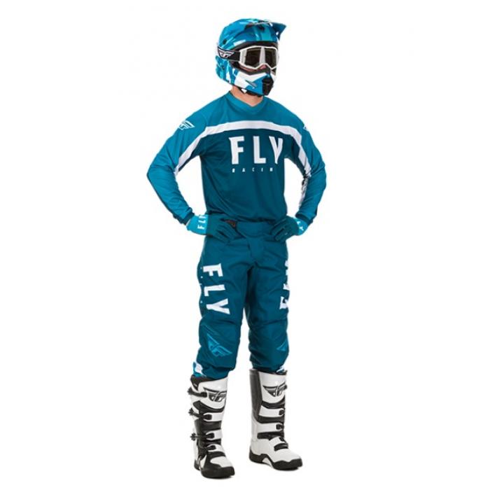 Fly Racing F-16 2020 комплект, сине-бело-голубой