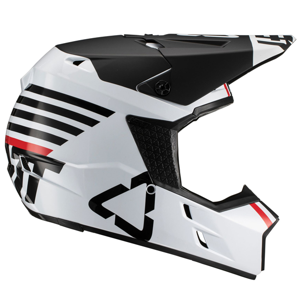 Leatt GPX 3.5 шлем кроссовый, белый